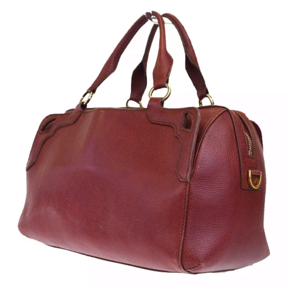 100% Authentic Bordeaux Cartier Satchel Bag